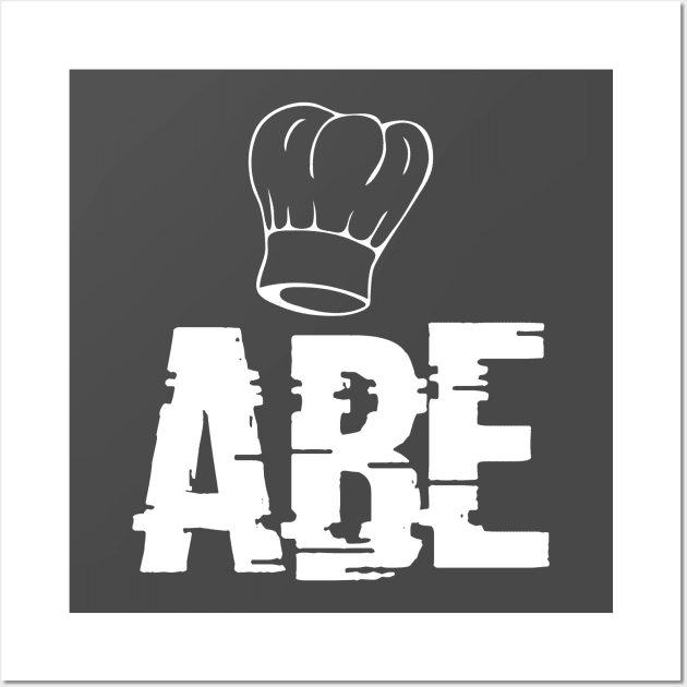 ABE little Chef Wall Art by Halmoswi